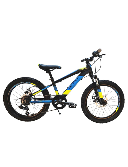 Bicicleta Copii Devron Alaska - 20 Inch, Negru-Albastru