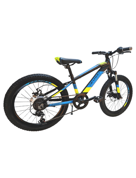 Bicicleta Copii Devron Alaska - 20 Inch, Negru-Albastru