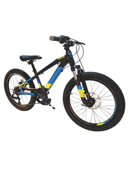 Bicicleta Copii Devron Alaska - 20 Inch, Negru-Albastru