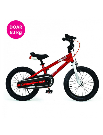 Bicicleta Copii Royal Baby Freestyle 7.0 NF - 12 Inch, Rosu