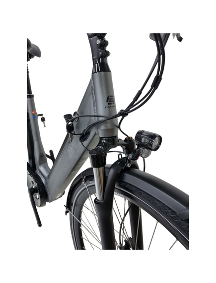 Bicicleta Electrica Corwin 28426 - 28 Inch, motor central,  XL, Gri