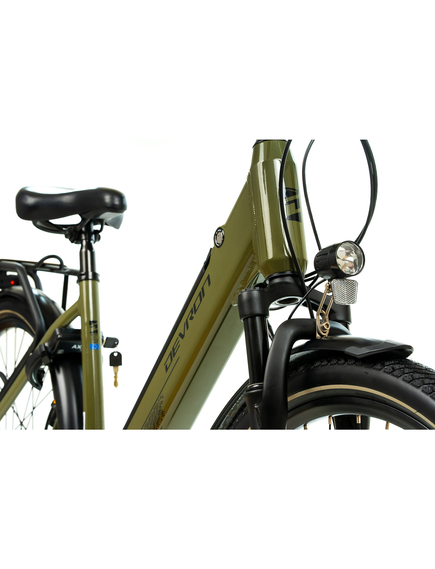 Bicicleta Electrica Devron 28426RM - 28 Inch, L, Verde