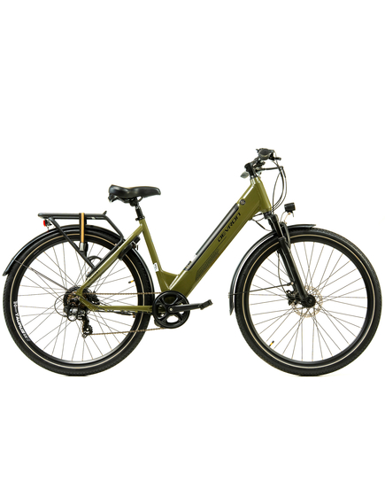 Bicicleta Electrica Devron 28426RM - 28 Inch, M, Verde