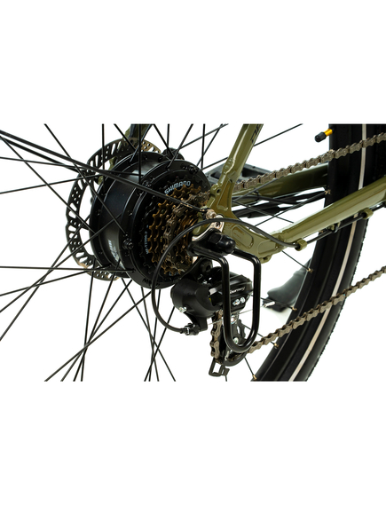 Bicicleta Electrica Devron 28426RM - 28 Inch, M, Verde