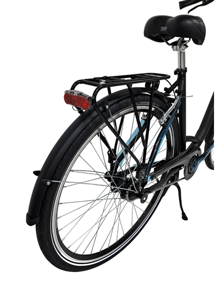 Bicicleta Oras Kieler - 28 Inch, M, Gri Inchis Bicicleta Oras Kieler - 28 Inch, M, Gri Inchis