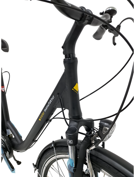 Bicicleta Oras Kieler - 28 Inch, M, Gri Inchis Bicicleta Oras Kieler - 28 Inch, M, Gri Inchis