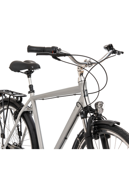 Bicicleta Oras Madrid 1247 - 28 inch, L, Gri deschis Bicicleta Oras Madrid 1247 - 28 inch, L, Gri deschis