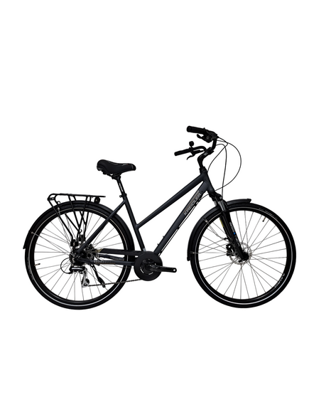 Bicicleta Trekking Kreidler - 28 Inch, L, Negru