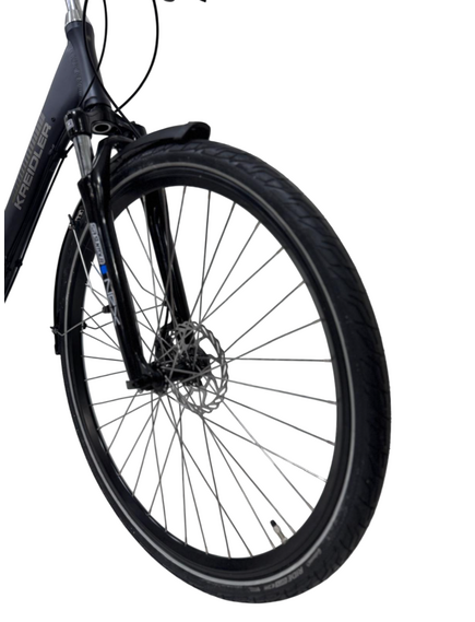 Bicicleta Trekking Kreidler - 28 Inch, S, Negru