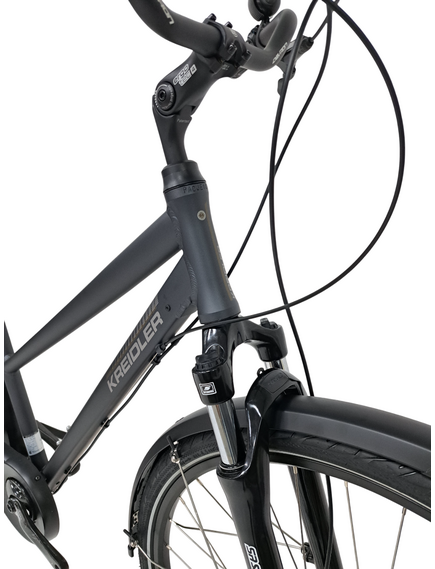 Bicicleta Trekking Kreidler LD - 28 Inch, L, Negru