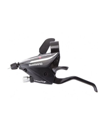 Maneta schimbator/frana stanga 3 viteze Shimano Acera ASTEF652LSBL, 1800 mm, negru