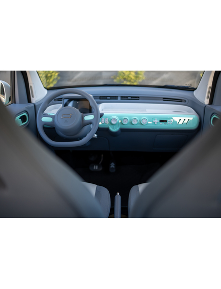 Masina electrica Aigo M1 urbana - autonomie 180 km, 4 locuri, permis B1, Albastru