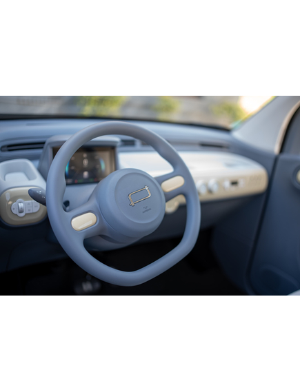 Masina electrica Aigo M1 urbana - autonomie 180 km, 4 locuri, permis B1, Roz