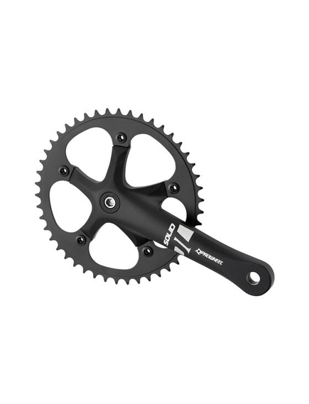 Angrenaj Solid 246T F, 46T, brat 170 mm, negru