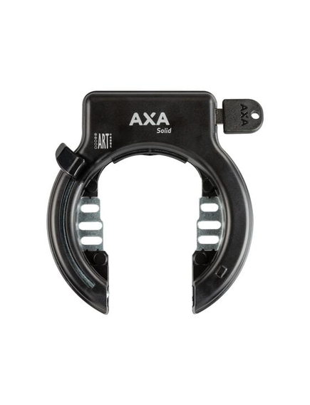 Antifurt cadru AXA Solid, functie pastrare cheie, negru