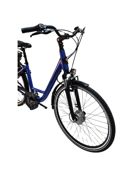 Bicicleta electrica Devron 28220 - 28 inch, M, Albastru
