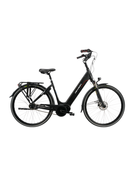 Bicicleta electrica Devron 28426AC - 28 inch, M, Negru