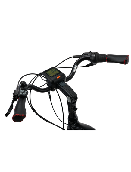 Bicicleta electrica Devron 28426AC - 28 inch, M, Negru