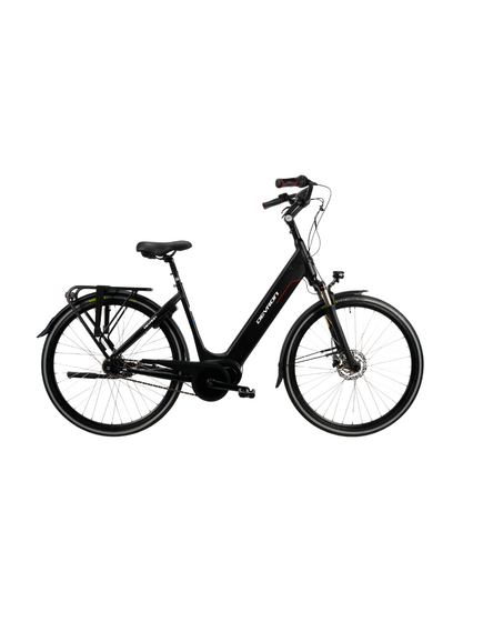 Bicicleta electrica Devron 28426AC - 28 inch, M, Negru