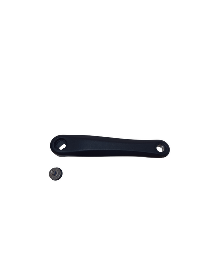 Brat pedalier stanga Bafang CK A05 01, 170 mm, patrat, filet 9/16 inch, aluminiu, negru
