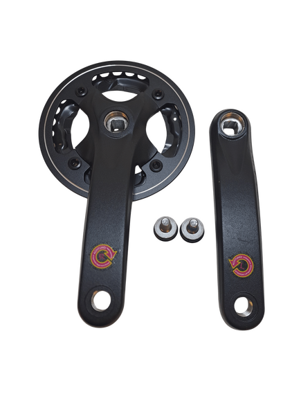Foaie 32T cu aparatoare lant, 152mm, negru