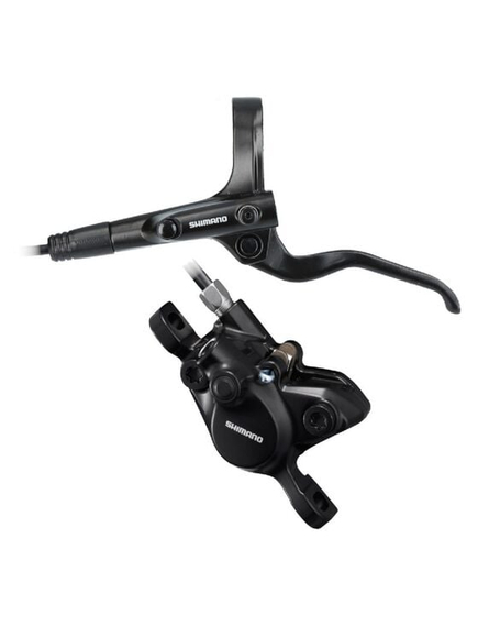 Frana fata pe disc Shimano MT201 MT200, set, furtun 800 mm, negru
