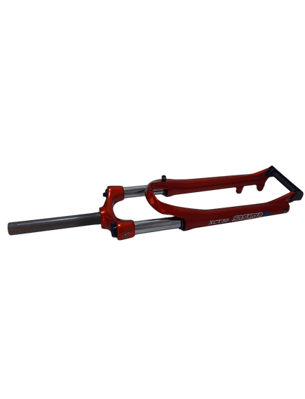 Furca cu suspensie SR SF16 XCT, 27.5 inch, cu blocaj hidraulic, portocaliu