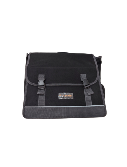 Geanta laterala pentru e-bike, cu buzunar separat pentru baterie, Nylon 600D, cu logo