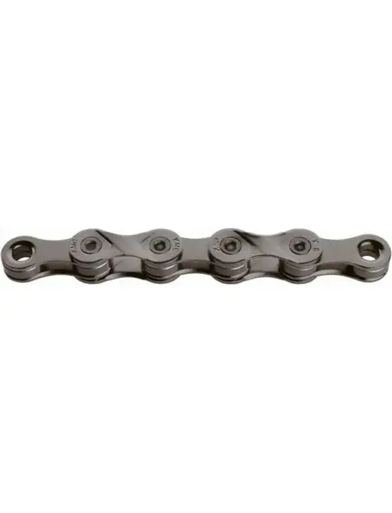 Lant 9 viteze KMC X9, 116 zale, 1/2 × 11/128, gri, cu Missing Link