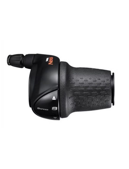 Maneta schimbator Shimano Nexus, 8 viteze, ASLC60008DXL165L, cablu 1650 mm, negru, fara maneta frana