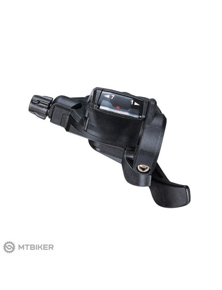 Maneta schimbator dreapta 7 viteze Microshift TS38-7R, 2100mm, negru Maneta schimbator dreapta 7 viteze Microshift TS38-7R, 2100mm, negru