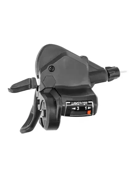 Maneta schimbator stanga 3 viteze Microshift TS38-3L, 1700mm, negru Maneta schimbator stanga 3 viteze Microshift TS38-3L, 1700mm, negru