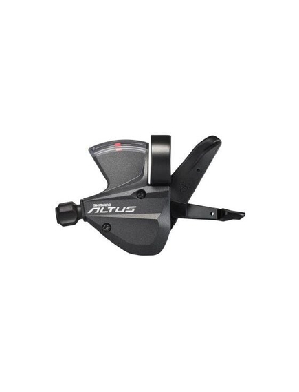 Maneta schimbator stanga Shimano ASLM370LB, 3 viteze, cablu 1800 mm