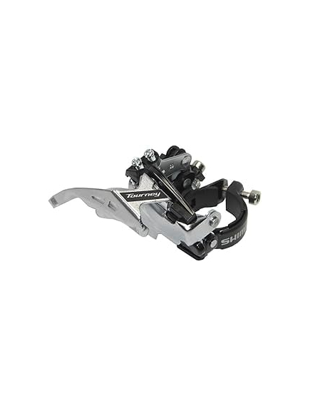 Schimbator fata 7/8 viteze Shimano TY AFDTY710TSM3, Top Swing, Dual Pull, 34,9 mm cu adaptor 31,8 mm