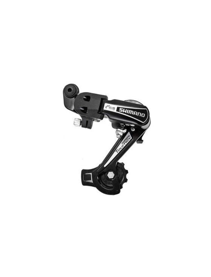 Schimbator spate 6 viteze Shimano Tourney ARDTY21AGSDS, brat lung, capacitate 34T, 11–28T, prindere directa, argintiu Schimbator spate 6 viteze Shimano Tourney ARDTY21AGSDS, brat lung, capacitate 34T, 11–28T, prindere directa, argintiu