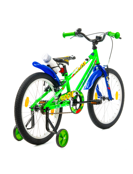 Bicicleta Copii DHS Football - 20 Inch, Verde