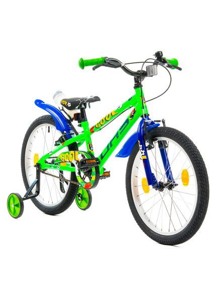 Bicicleta Copii DHS Football - 20 Inch, Verde