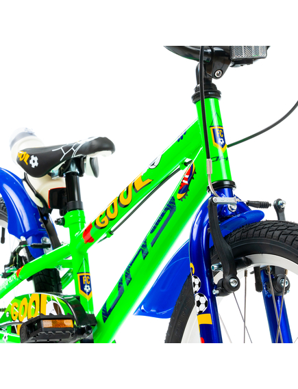 Bicicleta Copii DHS Football - 20 Inch, Verde