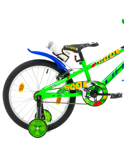Bicicleta Copii DHS Football - 20 Inch, Verde