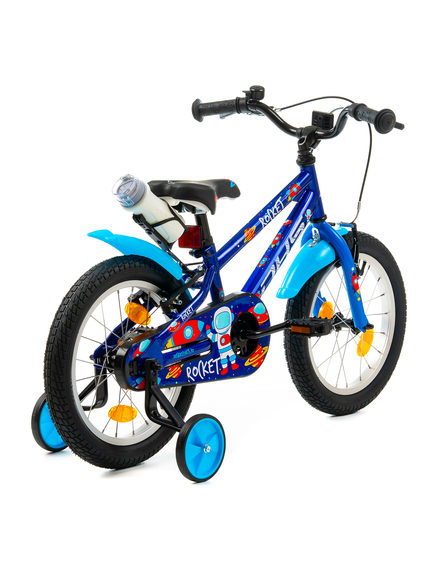 Bicicleta Copii DHS Rocket - 16 Inch, Albastru