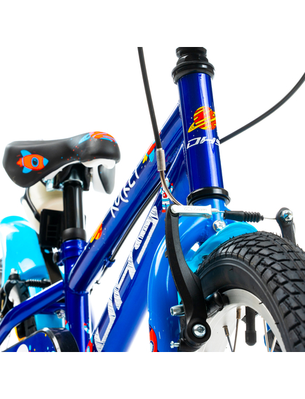 Bicicleta Copii DHS Rocket - 16 Inch, Albastru