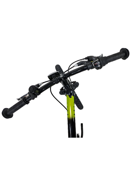 Bicicleta Copii Dhs Terrana 2023, model 2026 - 20 Inch, Negru-Verde