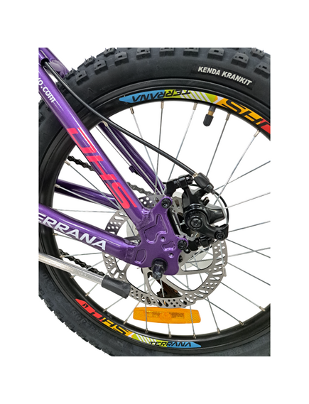 Bicicleta Copii Dhs Terrana 2023, model 2026 - 20 Inch, Violet-Roz