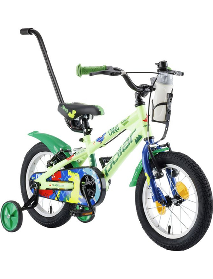 Bicicleta Copii Polar 2024 Dino - 14 Inch, Verde