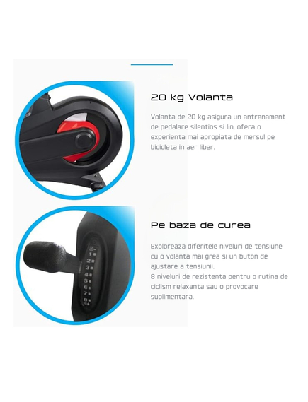 Bicicleta Fitness Spin Bike Profesionala Dhs 8938