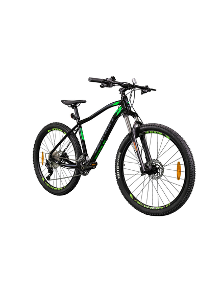 Bicicleta Mtb Devron 2023 RM3.7 - 27.5 Inch, M, Negru-Verde
