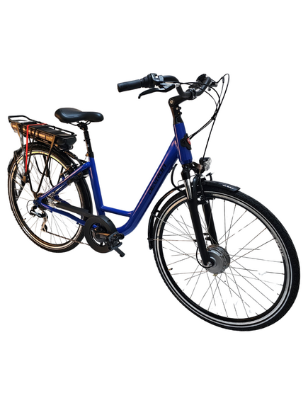 Bicicleta electrica Devron 28220 - 28 inch, M, Albastru