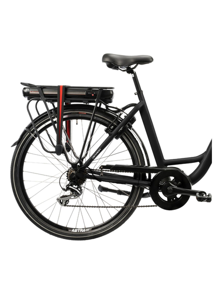 Bicicleta electrica Devron 28220 - 28 inch, Vbrake, M, Negru