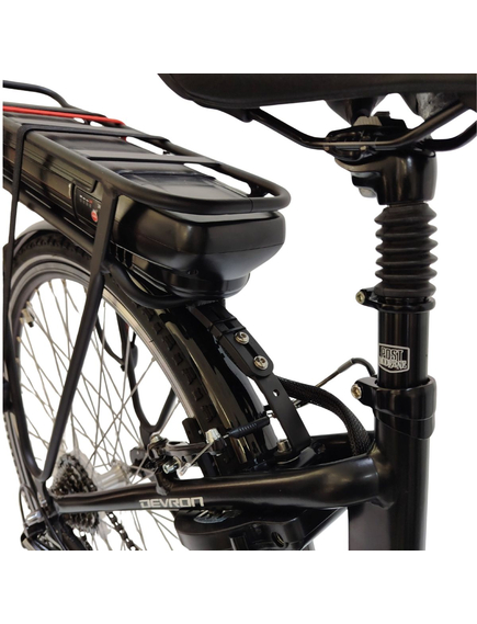 Bicicleta electrica Devron 28220 - 28 inch, Vbrake, M, Negru
