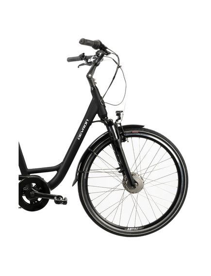 Bicicleta electrica Devron 28220 - 28 inch, Vbrake, M, Negru